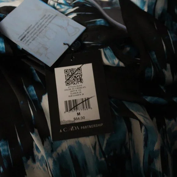 NWT Derek Lam for DesigNation Faux Wrap Bubble Hem Mini Dress Size Medium - Picture 8 of 8